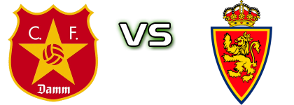 CF Damm - Real Zaragoza детайли и статистика