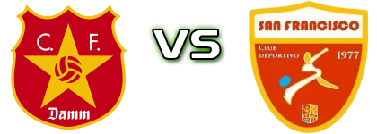 CF Damm - CD San Francisco Detalji meca I statistika.