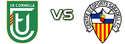 UE Cornellà - CE Sabadell U19 Detalji meca I statistika.