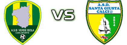 Verde Isola - Santa Giusta Calcio Spiel Prognosen und Statistiken