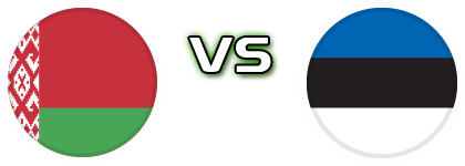 Belarus - Estonia Detalji meca I statistika.