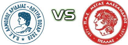 Almopos Arideas - Megas Alexandros Pellas Spiel Prognosen und Statistiken