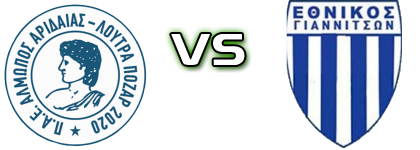 Almopos Arideas - Ethnikos Giannitson head to head game preview and prediction Almopos Arideas - Ethnikos Giannitson head to head game preview and prediction