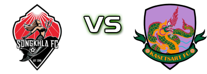Songkhla FC - Kasetsart Estatísticas e detalhes do jogo