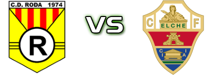 CD Roda - Elche CF детайли и статистика