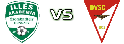 Illés Akadémia Haladás U19 - DVSC-DLA head to head game preview and prediction