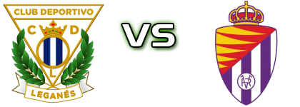 Leganés - Real Valladolid детайли и статистика