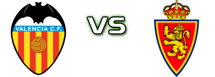 Valencia - Real Zaragoza Detalji meca I statistika.