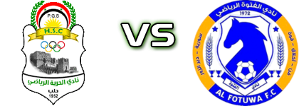 Al-Horiyah - Al-Fotuwa head to head game preview and prediction