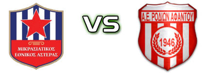 Ethnikos Asteras Mikrasiatikos - A.Ε.R.Α head to head game preview and prediction