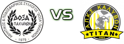 Doxa Pahianon - Titan Kalivon Spiel Prognosen und Statistiken