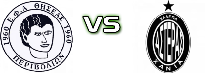 Thiseas - Asteras Xalepas Spiel Prognosen und Statistiken