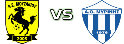 AE Mouzakiou - AO Myrinis detalji utakmice i statistika