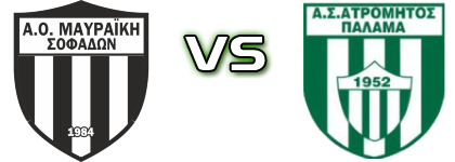 Mauraïki - Atromitos Palama детайли и статистика