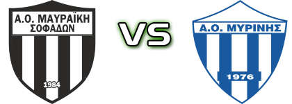 Mauraïki - AO Myrinis Spiel Prognosen und Statistiken