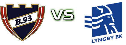 B 93 - Lyngby Detalji meca I statistika. B 93 - Lyngby Detalji meca I statistika.