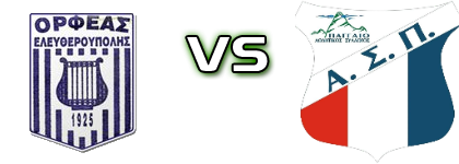 Orfeas - Paggaio Spiel Prognosen und Statistiken