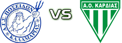 Poseidonas  - AO Kardias Spiel Prognosen und Statistiken