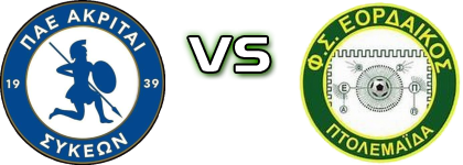 Akrites Sikaion - Eordaikos head to head game preview and prediction