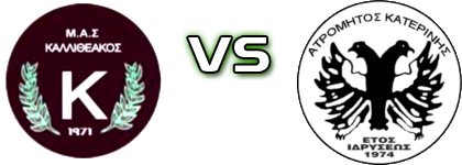 Kallitheakos - Atromitos head to head game preview and prediction