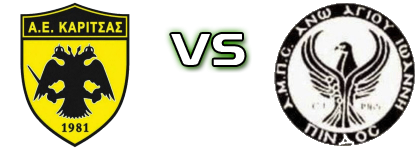 AE Karitsas - Ano Agiannis Statistiche e dettagli partita