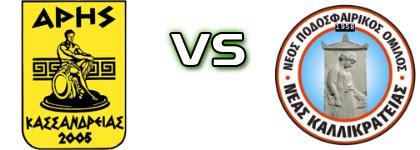 Aris Kassandreias 2005 - Nea Kallikrateia head to head game preview and prediction