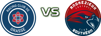Racing Club de Grasse - Andrézieux-Bouthéon FC head to head game preview and prediction