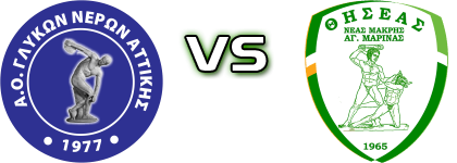 Glykon Neron AO - Thiseas Neas Makris Spiel Prognosen und Statistiken