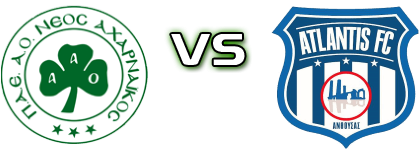 Neos Acharnaikos - AO Atlantis Statistiche e dettagli partita