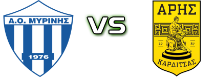 AO Myrinis - Aris Karditsas Estatísticas e detalhes do jogo