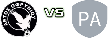 Ofrynio - PAOK Kristonis Spiel Prognosen und Statistiken