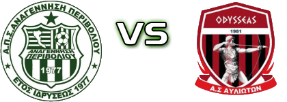Anagennisi Perivoliou - Odysseas Avlioton Estatísticas e detalhes do jogo