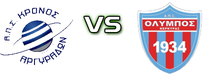 Kronos Argyradon - Olympos Kerkyras Spiel Prognosen und Statistiken Kronos Argyradon - Olympos Kerkyras Spiel Prognosen und Statistiken