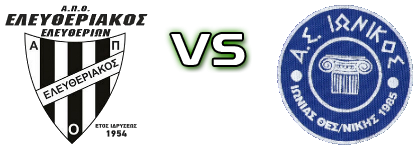 Eleutheriakos - Ionikos Ionias Estatísticas e detalhes do jogo