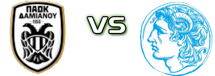 PAOK Damianou - Megas Alexandros head to head game preview and prediction