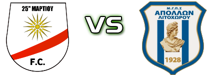 25th Martiou - Apollon (L) Detalles y estadisticas