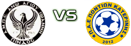 Ano Agiannis - Pontioi Detalji meca I statistika.