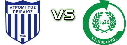 Atromitos Peiraios - AE Moschatou Statistiche e dettagli partita