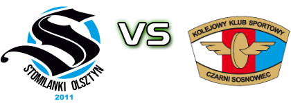 Stomilanki Olsztyn - Czarni Sosnowiec детайли и статистика