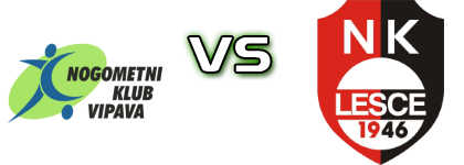 NK Vipava - NK Lesce Spiel Prognosen und Statistiken