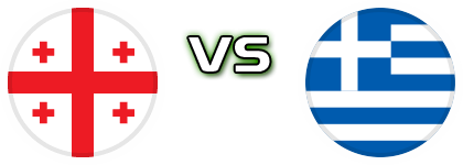 Georgia - Greece head to head game preview and prediction Georgia - Greece head to head game preview and prediction