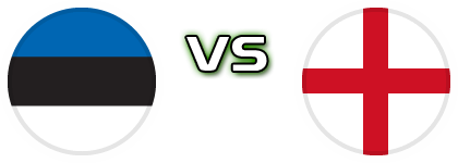 Estonia - England Statistiche e dettagli partita
