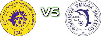 Apollon (K) - Karystos Statistiche e dettagli partita