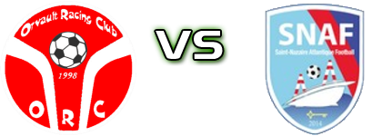 Orvault - Saint-Nazaire AF Spiel Prognosen und Statistiken
