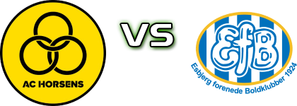 AC Horsens - Esbjerg FB head to head game preview and prediction