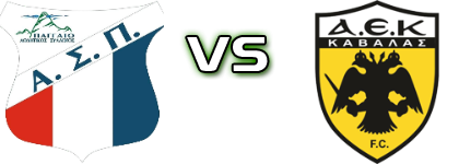 Paggaio - AEK Kavalas Spiel Prognosen und Statistiken