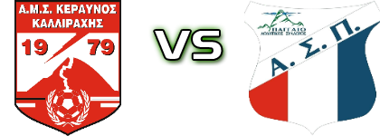 Kallirachi - Paggaio head to head game preview and prediction