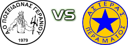 Poseidon Geraniou - Asteras Peramatos head to head game preview and prediction