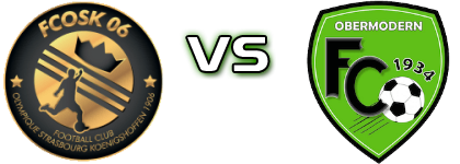 Strasbourg Koenigshoffen - FC Obermodern Spiel Prognosen und Statistiken