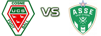 US Cosne - Saint-Étienne 2 Statistiche e dettagli partita